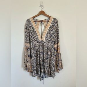 Free People Once Upon A Summertime Romper
